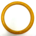 Antique vintage 1930s 1940s Butterscotch golden yellow celluloid bangle bracelet