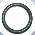 Vintage Chinese dark green genuine nephrite jade bangle bracelet 7.85" 40g